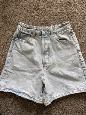 Zara High Rise Jean Shorts